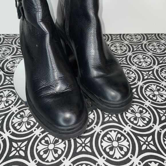 NATURALIZER Trina Mid Shaft Boots, black pebble, 7 - Picture 5 of 11